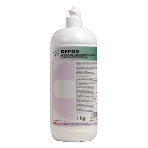 Kemika - Defos, detergente acido multiuso (flacone da 1 kg)