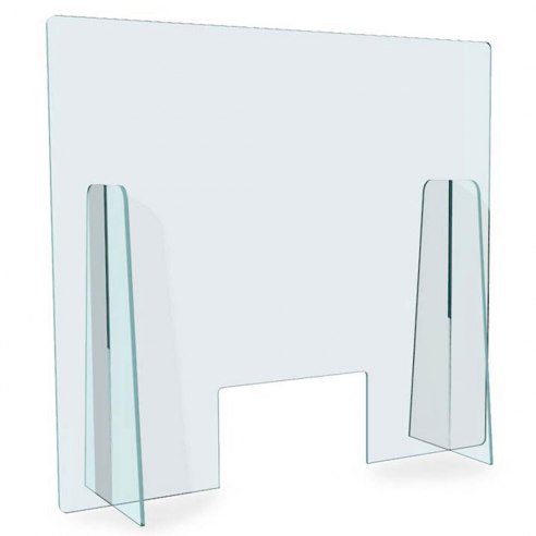 Paretina di Protezione in Plexiglass - LxH 100x75 cm.