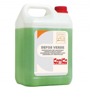 Kemika - Defos verde, disincrostante per lavastoviglie e lavatrici (tanica da 5 kg)