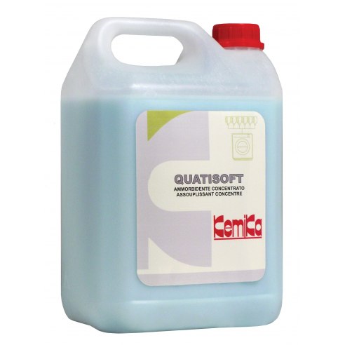 Kemika - Quatisoft, ammorbidente profumato a bassa acidità (tanica da 5 kg)