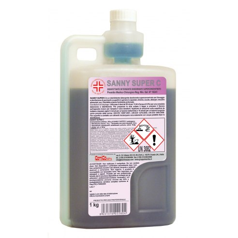 Kemika - Sanny Super C, disinfettante detergente