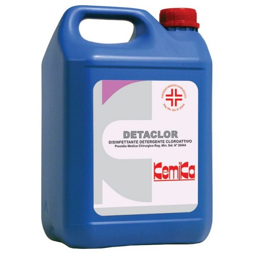 Kemika - Detaclor, disinfettante detergente cloroattivo (tanica da 5 kg)