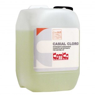 Kemika - Casial Cloro, detergente alcalino (tanica da 12 kg)