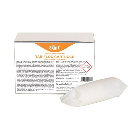 Controlchemi - Tabifloc Cartucce, flocculante in cartucce(confezione da 1 kg)