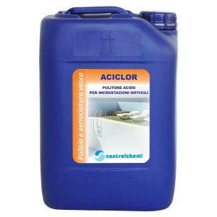 Controlchemi - Aciclor, pulitore acido per incrostazioni difficili (tanica da 10 kg)
