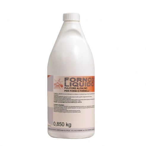 Kemika - Fornox Liquido, pulitore rapido per forni (flacone da 0,850 kg)