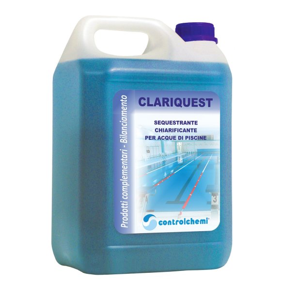 Controlchemi - Clariquest, sequestrante chiarificante per acque di piscina (tanica da 5 kg)