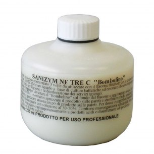 Kemika - Sanizym 3C, deodorante biologico per servizi igienici (flacone da 230 ml)
