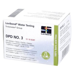 MediMuc 100 Compresse Test Per Piscina - 50 DPD1 E 50 Fenolo Rosso Per Cloro E PH, Prodotte In Germania