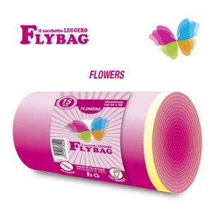 Polipuglia - Sacchi Flybag Flowers Profumati 55x65 (rot. 15 pezzi)