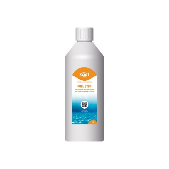 Controlchemi - Pool - Stop, svernante chiarificante per il fermo piscina (flacone da 1 lt)