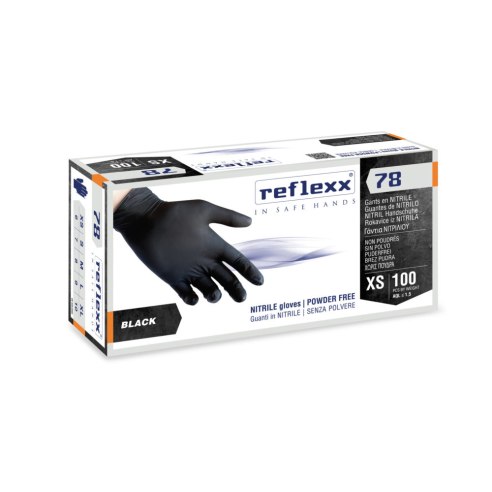 Reflexx 78, guanti in nitrile senza polvere IIIº Cat. 2016/425