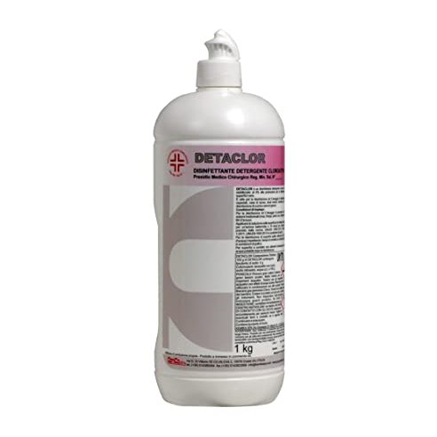 Kemika - Detaclor, disinfettante detergente cloroattivo (flacone da 1 kg)