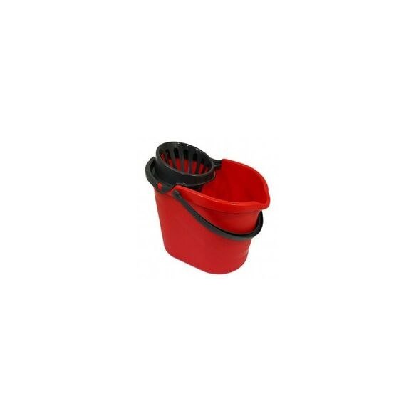 Reca Plast - Secchio Evergreen rosso con strizzino