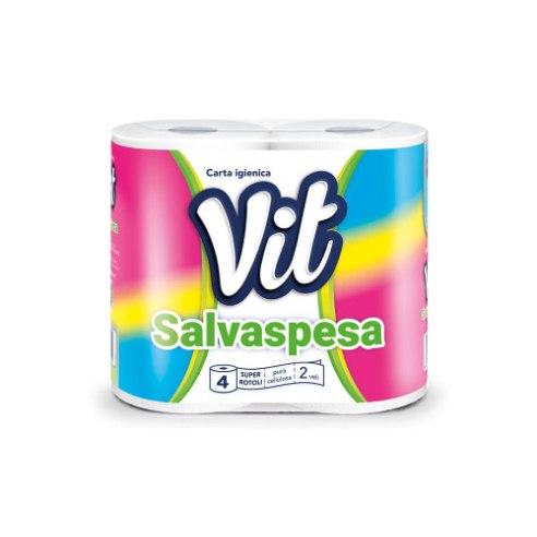 Cartiera Confalone - Vit Salvaspesa, carta igienica 4x15