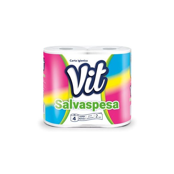 Cartiera Confalone - Vit Salvaspesa, carta igienica 4x15