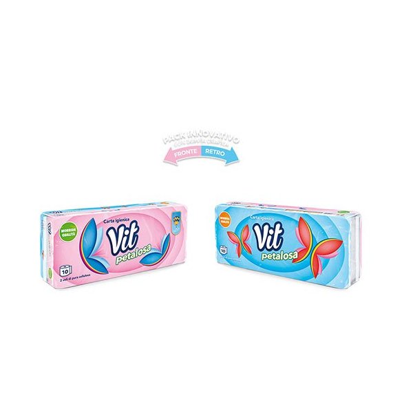 Cartiera Confalone - Vit Petalosa, carta igienica 12x10