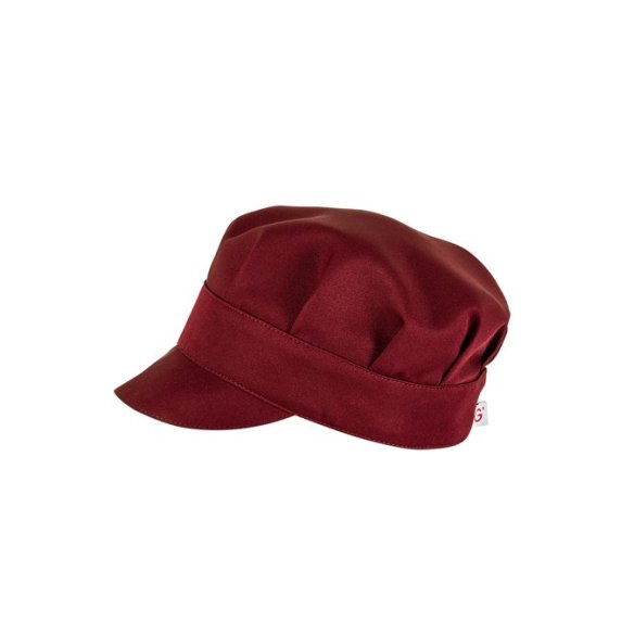 Giblor's - Cappello Jerry con visiera, doppia fascia giro nuca con elastico posteriore.