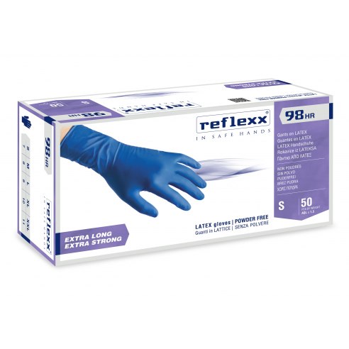 Reflexx 98 NHR, guanti in lattice internamente clorinati IIIº Cat. 2016/425
