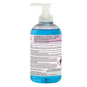 Kemika - Kemalcool Gel, disinfettante mani (flacone da 500 ml)