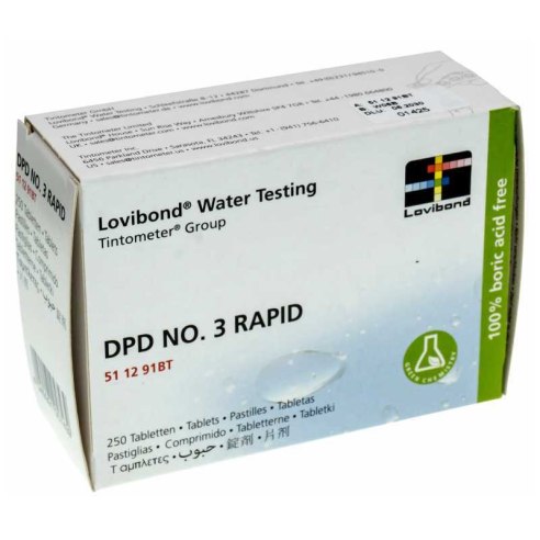 Lovibond - DPD NO. 3 Rapid, pastiglie reagenti Cloro totale