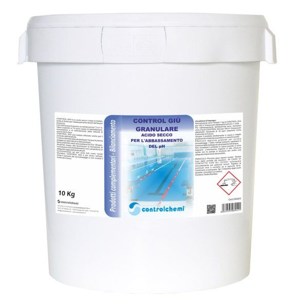 Controlchemi - Control Giu' Granulare, acido secco per l'abbattimento del pH