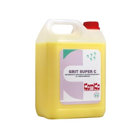 Kemika - Grit Super C, detergente sgrassante multiuso (tanica 5 kg)