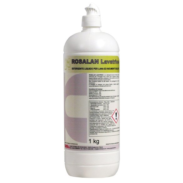 Kemika - Rosalan lavatrice, detergente per lana e indumenti delicati (flacone da 1 kg)