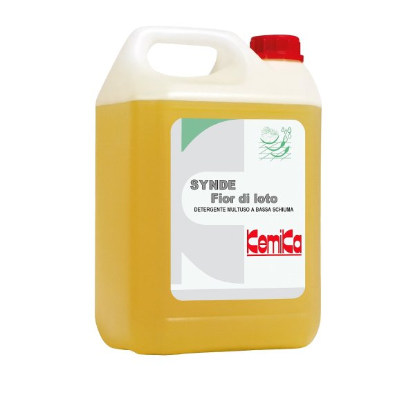 Kemika - Synde Fior di Loto, detergente multiuso a bassa schiuma (tanica da 5 kg)