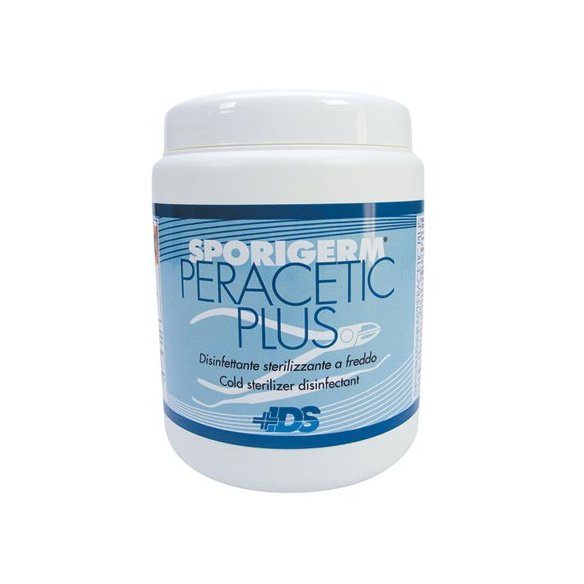 Sporigerm Peracetic Plus: sterilizzante a freddo per strumenti.