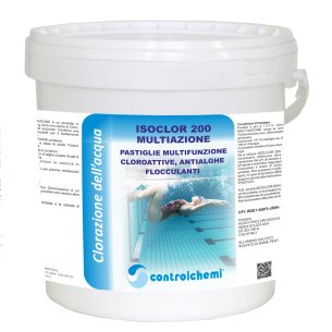 Isoclor 200 Multiazione 10kg | Cloro, Antialghe, Flocculante