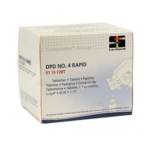 Lovibond - DPD 4 Rapid, pastiglie reagenti Cloro totale (CL/H2O)
