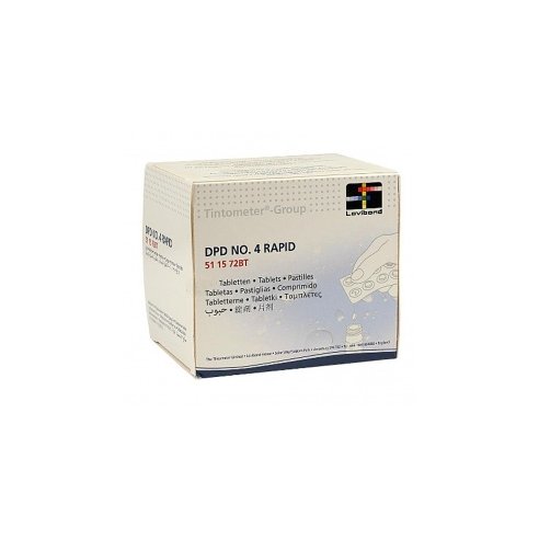 Lovibond - DPD 4 Rapid, pastiglie reagenti Cloro totale (CL/H2O)