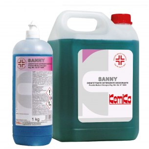 Kemika - Sanny, disinfettante detergente deodorante