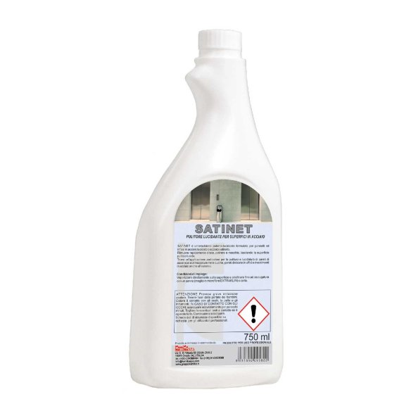 Kemika - Satinet, pulitore lucidante per superfici (flacone da 750 ml)